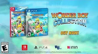 Video thumbnail for Wonder Boy Collection Launch Trailer (PS4/Switch)