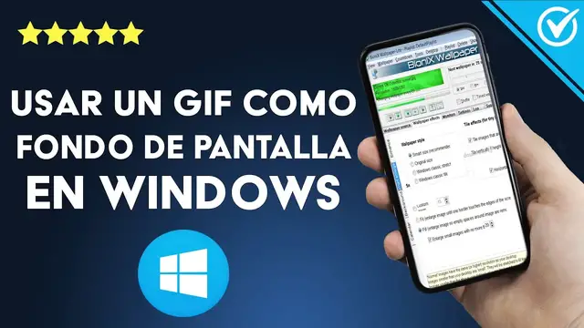 Video thumbnail for ¿Cómo usar un GIF animado como fondo de pantalla de mi PC WINDOWS? - Wallpaper