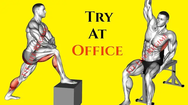 Video thumbnail for 8 Simple Yet EFFECTIVE EXERCISES You Can Do At Your Desk And Chair
