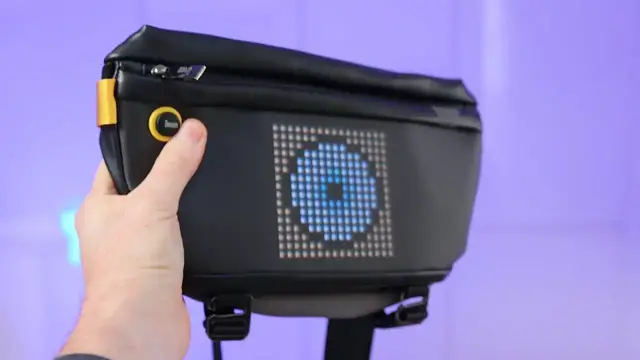 Video thumbnail for Pixel Screen on the go! Divoom Sling Bag Review