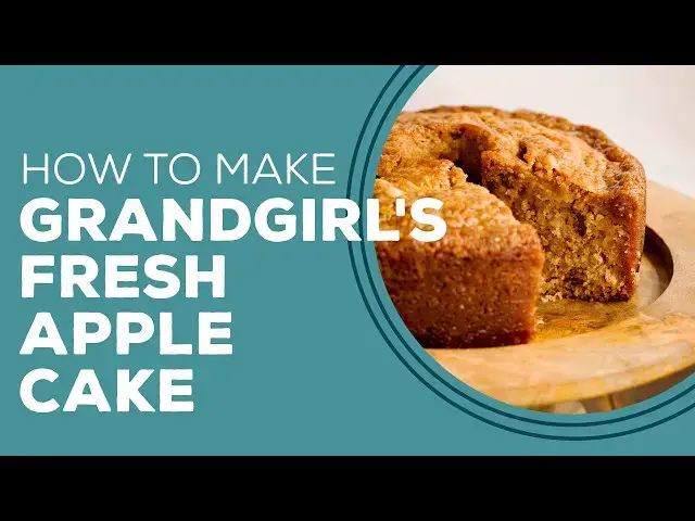 Video thumbnail for Blast from the Past: Grandgirl's Fresh Apple Cake from Georgia Recipe | Fall Dessert Ideas
