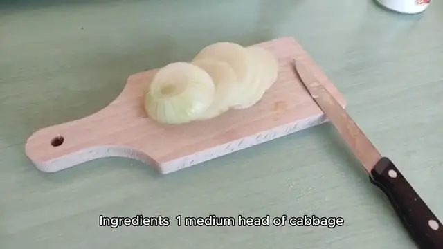 Video thumbnail for Fried cabbage recipe