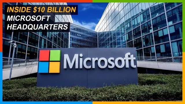 'Video thumbnail for Anything to see at Microsoft Headquarters 'Modern campus''