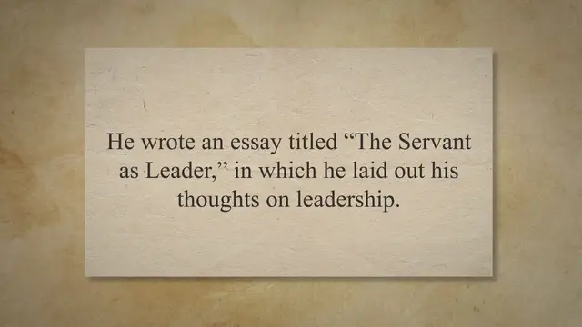 'Video thumbnail for The 3 Main Principles Of Servant Leadership'