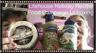 Video thumbnail for iConnect And Litehouse Holiday Recipe Food Campaign Unboxing