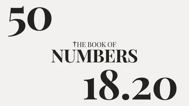 Video thumbnail for DAY 50 | The Book of Numbers: Chapter 18-20