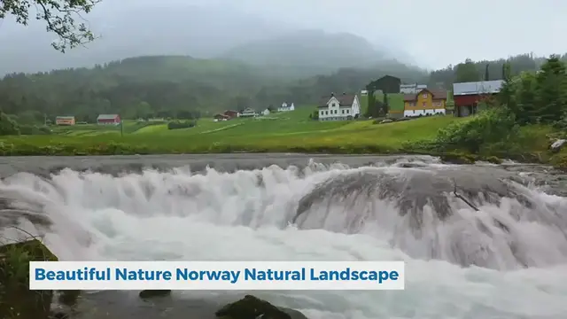 'Video thumbnail for Nature Relaxation - Norway Natural Landscape'