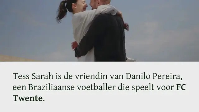 Video thumbnail for Tess Sarah de vriendin van Danilo Pereira: