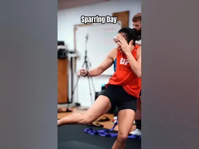 Video thumbnail for Jess’s fightcamp’s in full swing! We’re only days from #UFCNoche, who you got for the main & comain?