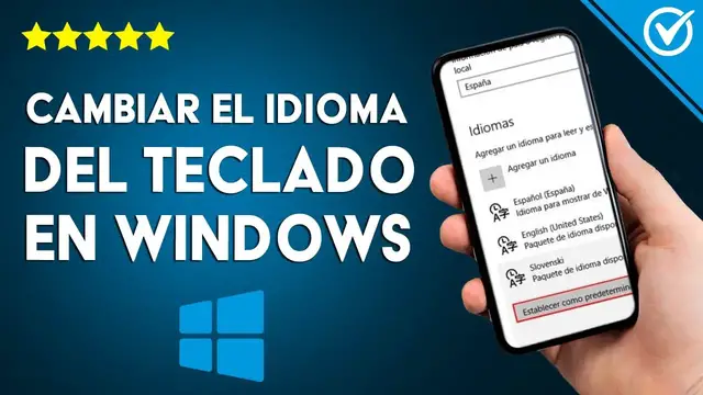 Video thumbnail for ¿Cómo cambiar el idioma del teclado en WINDOWS 10? - Elige el idioma correcto