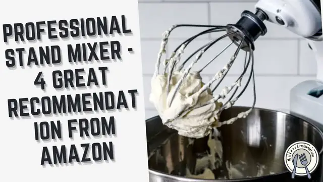 Video thumbnail for Professional Stand Mixer – 4 Great Recommendation from Amazon