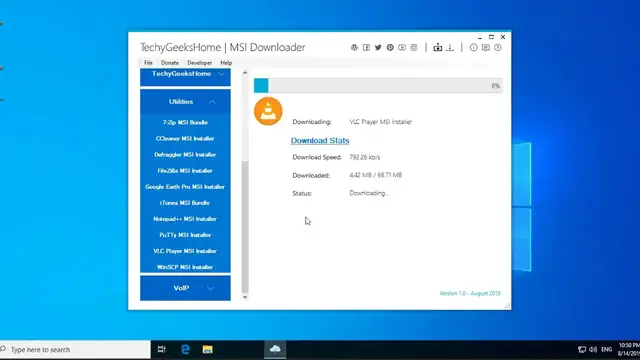 'Video thumbnail for MSI Downloader Demo Walkthrough'