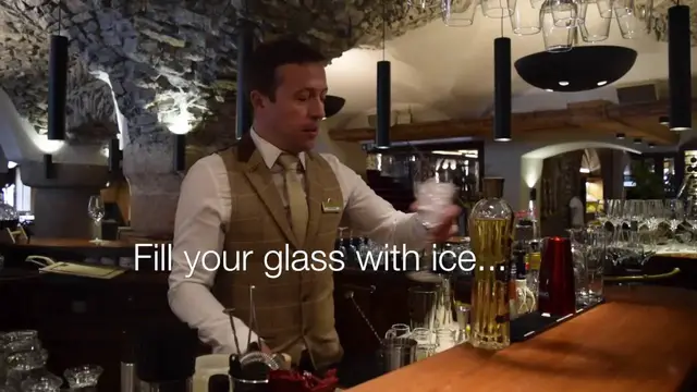 'Video thumbnail for Mixology in a Minute: Björn Birke, Hotel Klösterbräu, Seefeld, Austria'