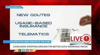 Video thumbnail for Consumers shopping around for better auto insurance prices