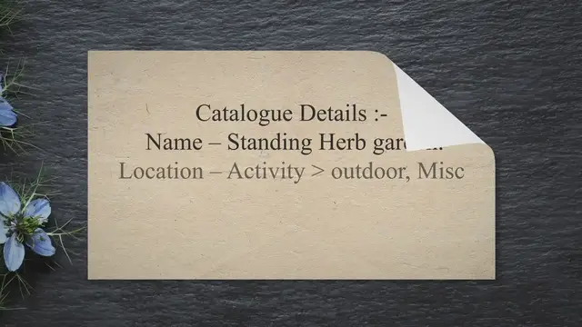 'Video thumbnail for HERB GARDEN'