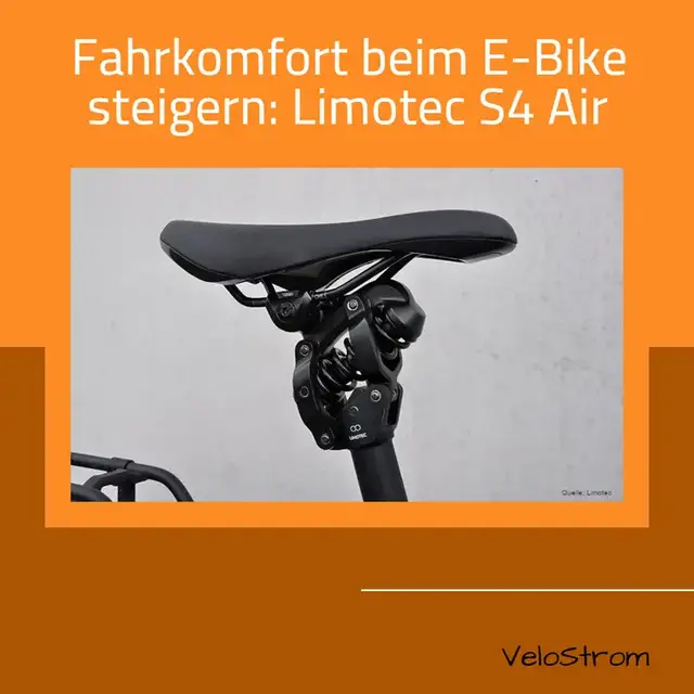 Video thumbnail for Fahrkomfort beim E-Bike steigern: Limotec S4 Air
