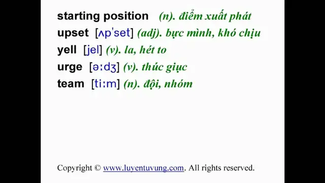 Video thumbnail for Learn English Vocabulary - Grade 8 - Unit 13 - Lesson 01