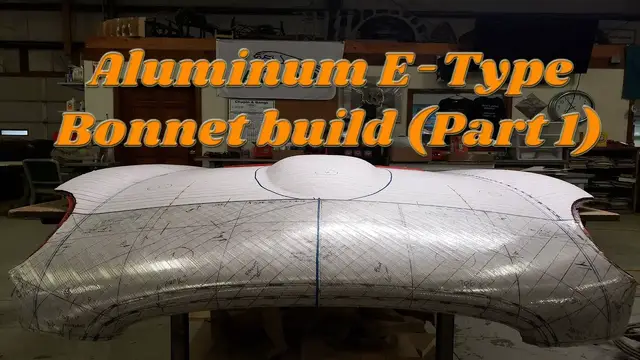 Video thumbnail for How to shape metal: Jaguar E-Type Aluminum Bonnet Build (Part 1)
