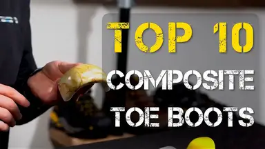 'Video thumbnail for Top 10 Lightweight Composite Toe Boots'