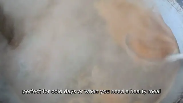 Video thumbnail for beef barley soup recipe