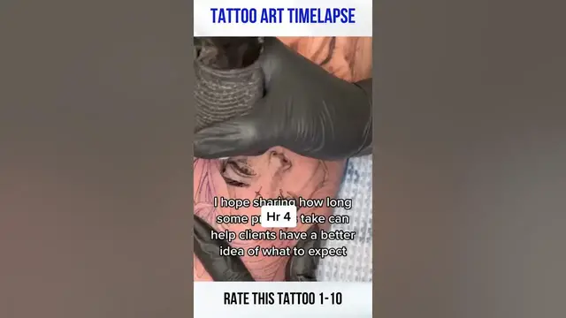 'Video thumbnail for Amazing Tattoo Timelapse!: Scar Cover-Up Ideas | #Shorts'