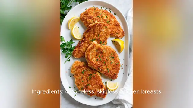 Video thumbnail for parmesan crusted chicken recipe