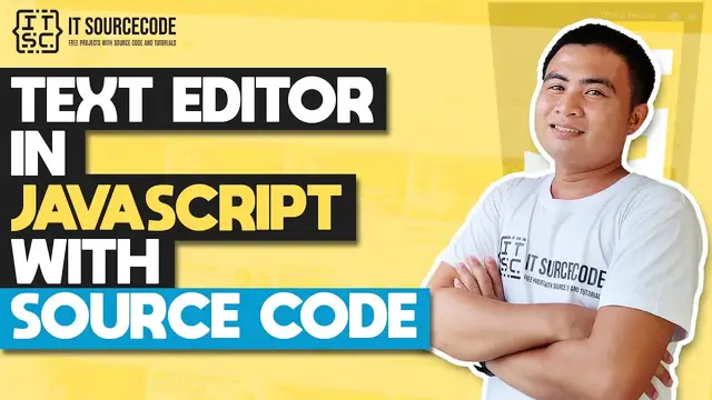 Video thumbnail for Text Editor in JavaScript with Source Code | JavaScript Projects with Source Code