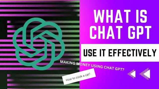 Video thumbnail for What is ChatGPT & How To Use It Effectively