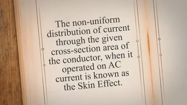 'Video thumbnail for What is Skin Effect? '