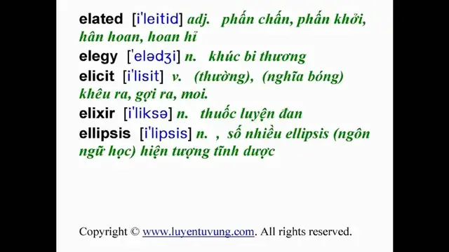 Video thumbnail for Essential Words for the GRE - Lesson 044