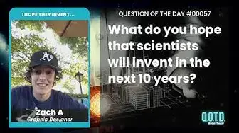 Video thumbnail for Zach wants future doctors to finally find a cure for cancer. It's about time!