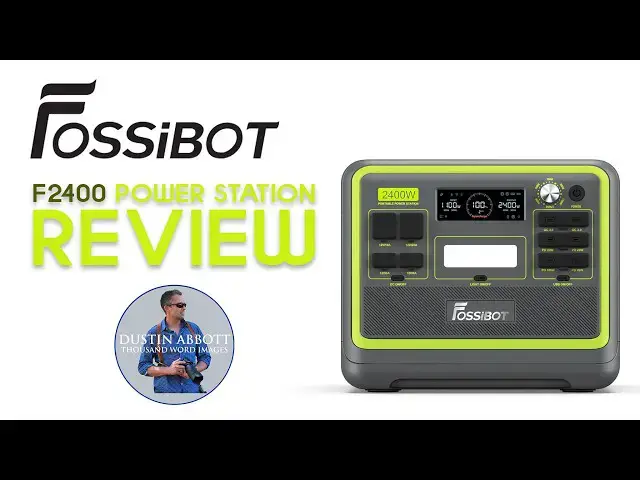 Video thumbnail for Fossibot F2400 Portable Power Station Review