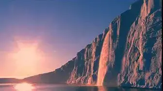 Video thumbnail for Waterfall, Sun and Peace : Calm with Ambient Atmospheric Music and Quotes