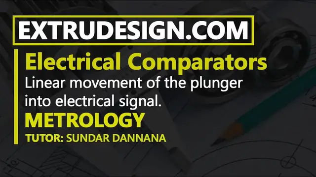 Video thumbnail for Electrical comparators and Electronic Comparators