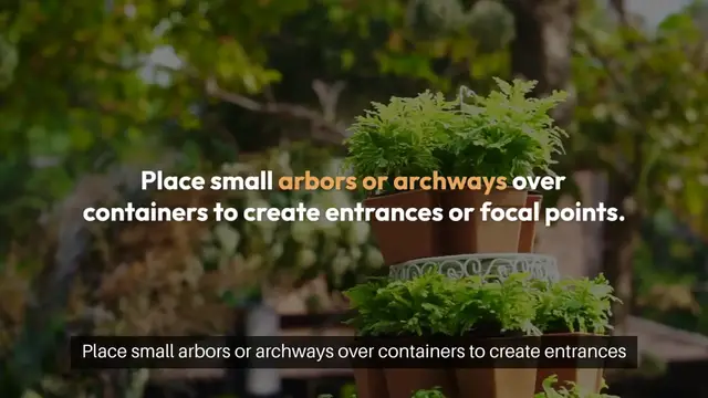 Video thumbnail for Using Garden Structures in Container Gardening