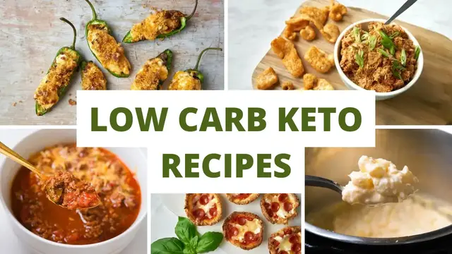 Video thumbnail for low carb keto recipes