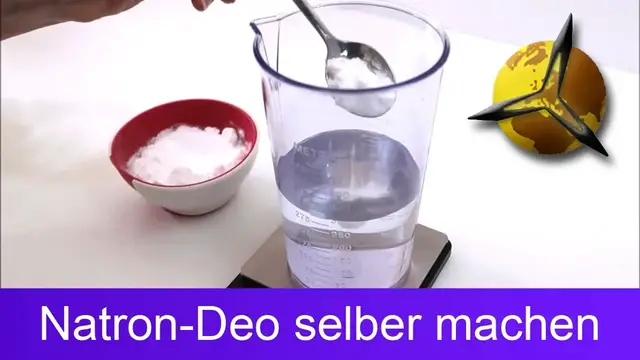 Video thumbnail for Natron Deo Spray gegen Schweißgeruch selber machen