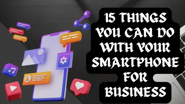 Video thumbnail for 13+ Incredible Things You Can Do With Your Smart Phone For Business