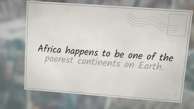 Video thumbnail for How to escape poverty as an African youth