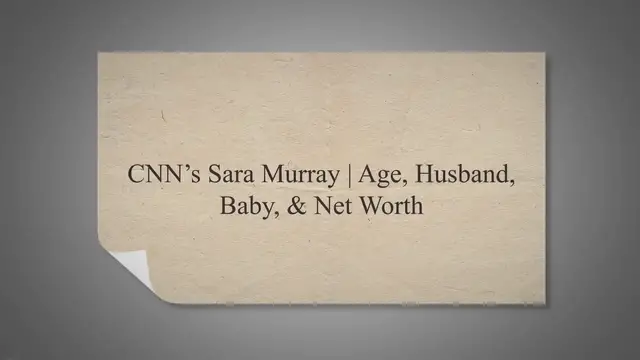 Video thumbnail for CNN’s Sara Murray | Age, Husband, Baby, & Net Worth