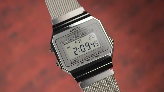 Video thumbnail for Is This New Super-Thin Casio BETTER Than The Legendary F-91W? - Casio A700 Review