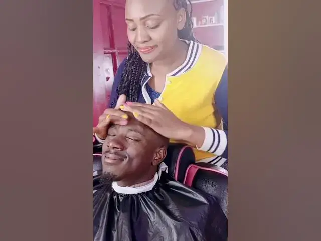 Video thumbnail for My GIRLFRIEND took me to this Barbing Saloon