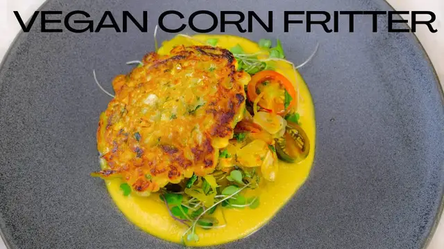Video thumbnail for Easy Vegan Summer Corn Fritter Recipe [You're Going To Love🌽]