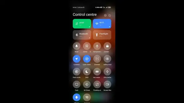Video thumbnail for POCO X2 New Update Control Center