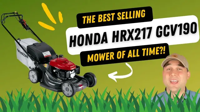 Video thumbnail for Honda HRX GCV190 Mower: 2022 Review