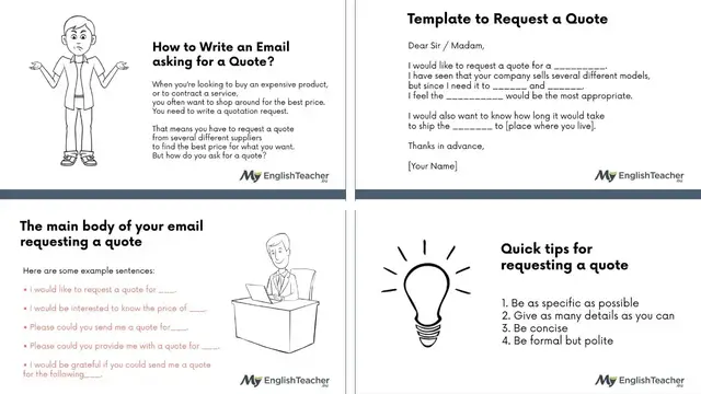 Video thumbnail for How to Write an Email Requesting a Quote [Samples]