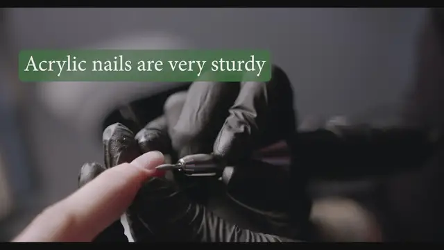 'Video thumbnail for Benefits of acrylic nails'