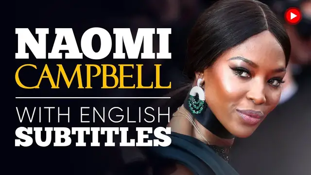 Video thumbnail for ENGLISH SPEECH | NAOMI CAMPBELL: Diversity and Equality (English Subtitles)