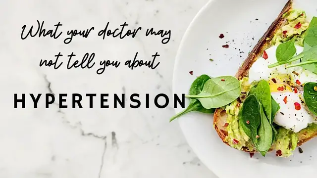 Video thumbnail for What Your Doctor May Not Tell You About Hypertension  The Revolutionary Nutrition and Lifestyle Prog