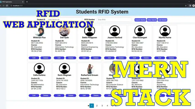 Video thumbnail for MERN Stack Tutorial (React.js and Node.js) – RFID Management System (Demo)